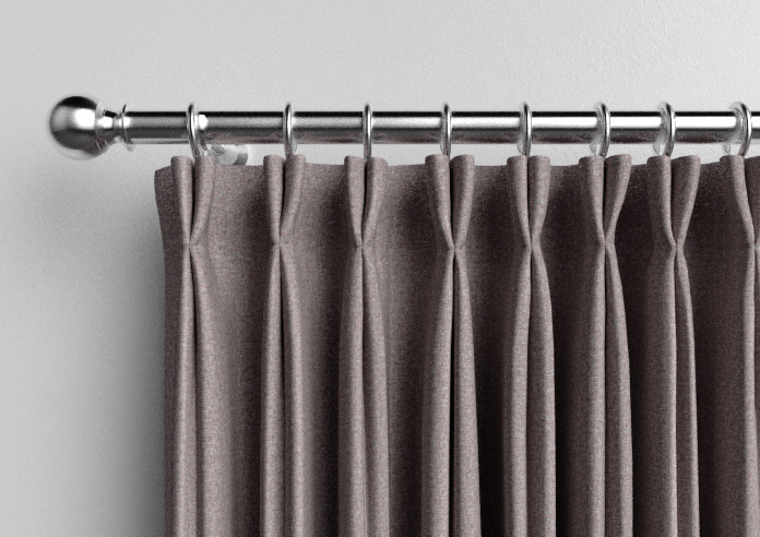 Carina, Raspberry - Made to Measure Curtains - Image 10